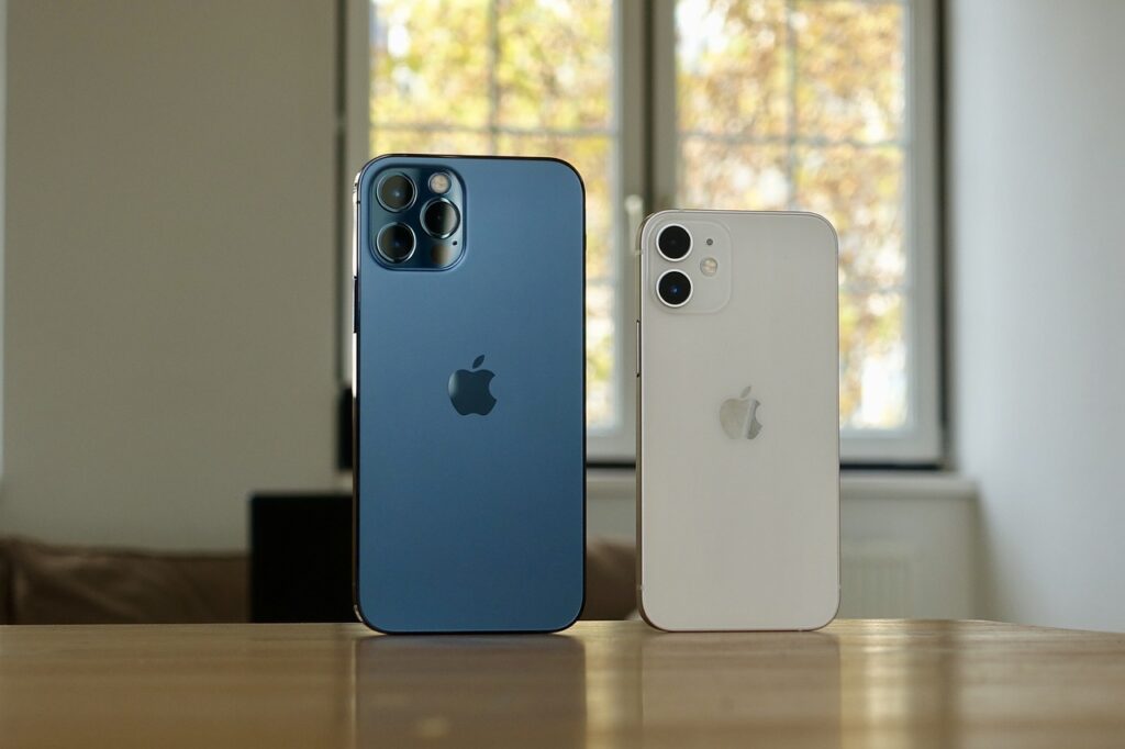 iphone 12 On the table 1